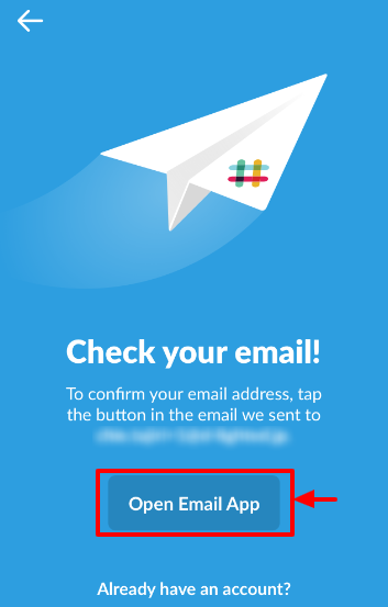 メールを確認しましょう（メールアプリがあれば「OpenMailApp」をタップ）