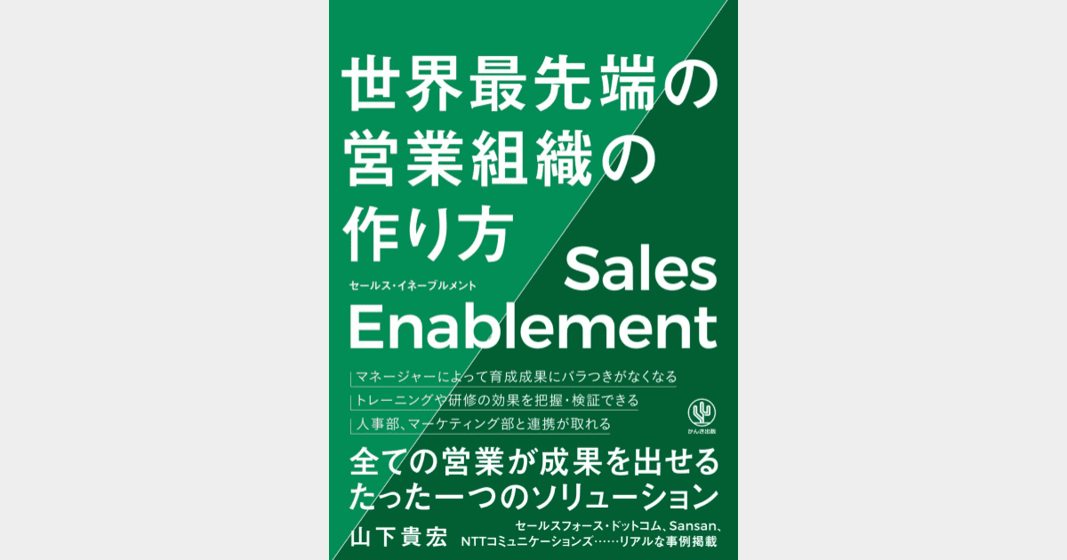 セールスイネーブルメントとは？THE MODEL企業が導入検討する前に知るべき情報まとめ