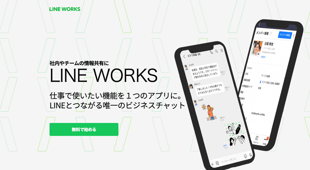 LINE WORKS