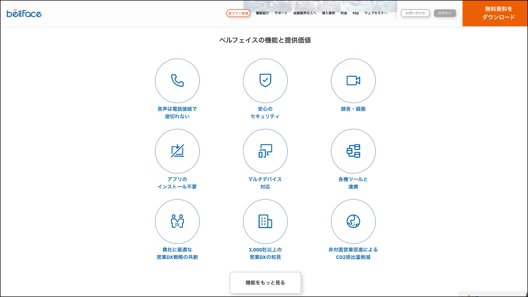 ベルフェイス_メリット