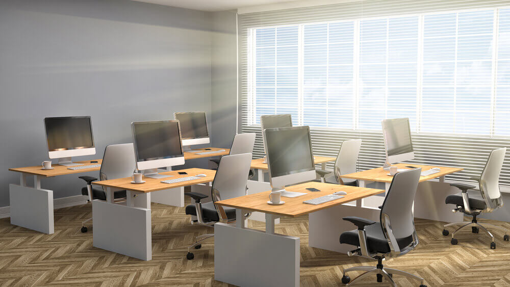 オフィスレイアウト_パターン_同向型