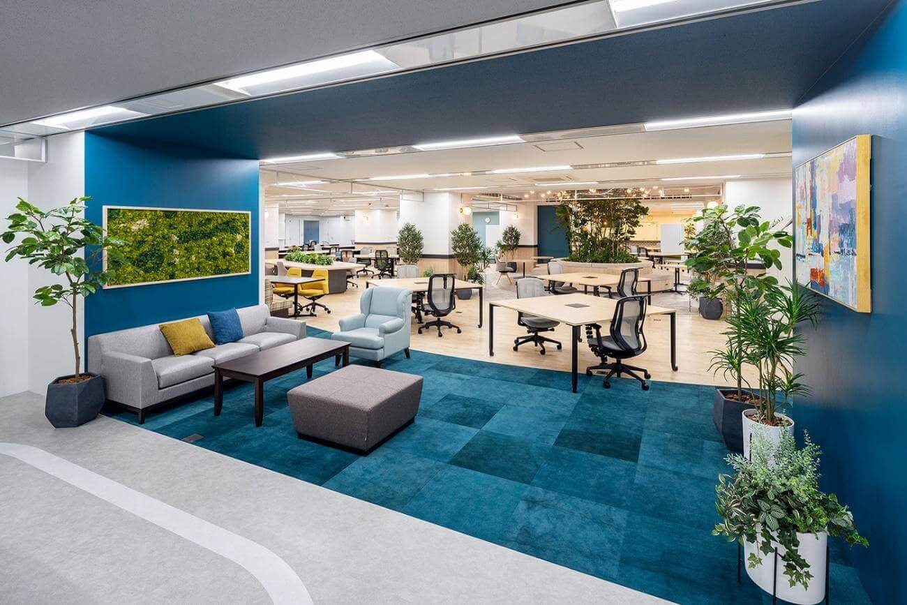 オフィスレイアウト_事例_株式会社NTTデータ