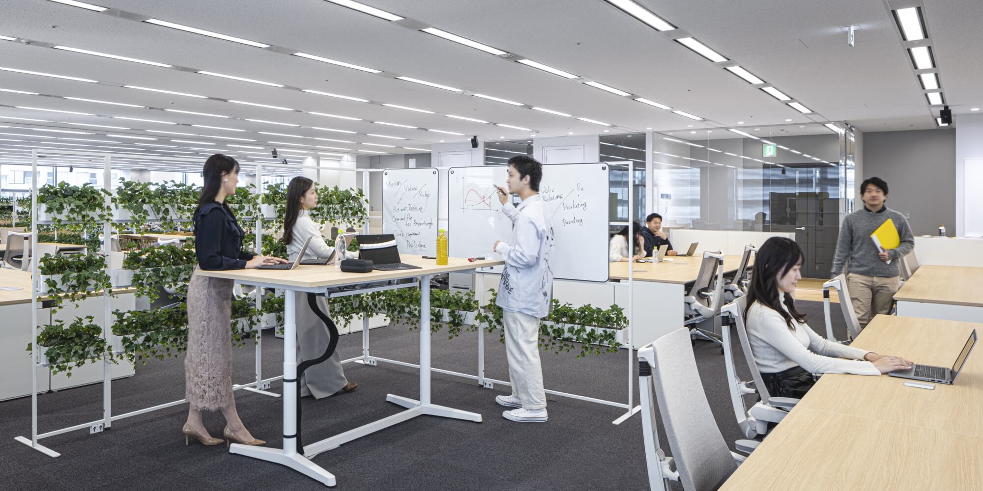 オフィスレイアウト_事例_株式会社 PR TIMES