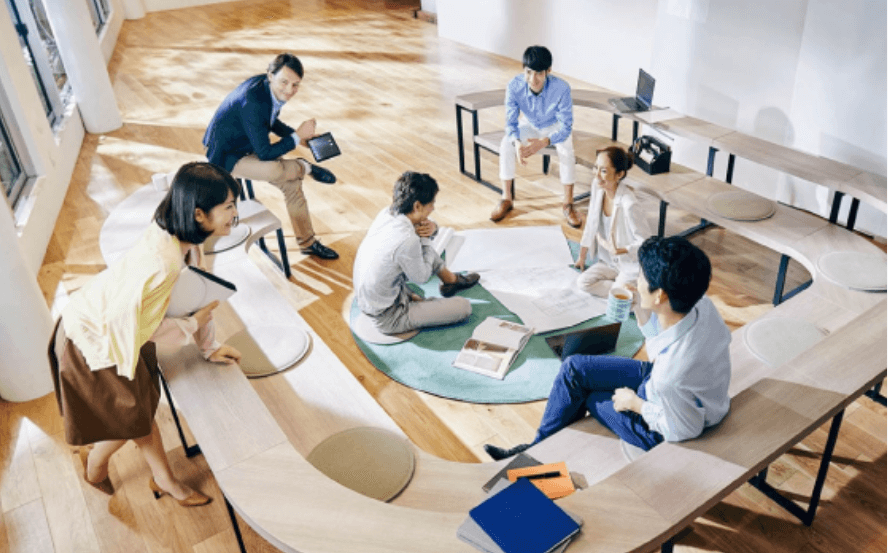 オフィスデザイン_エリア別_株式会社オカムラ