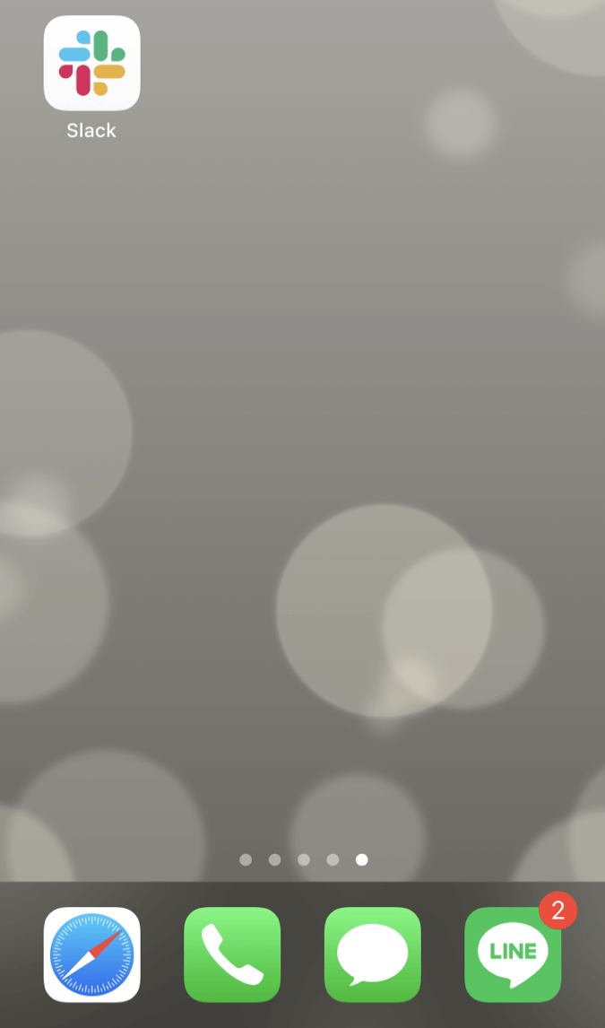 ダウンロードしたアプリをタップ