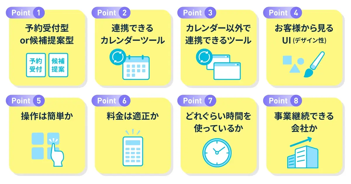 日程調整ツール_選ぶポイント